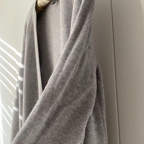 ✨NWOT Eileen Fisher Metallic Wool Open Cardigan S - Picture 11 of 15